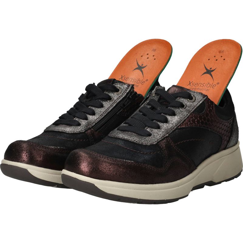 Xsensible Pula Stretchwalker HX Veterschoenen Rood Dames