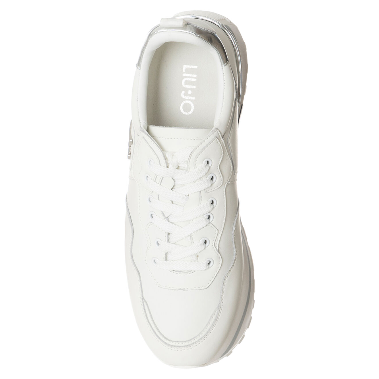 Liu-Jo Sneakers en Cuir Maxi blanches