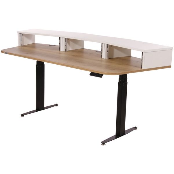 Thon Studio Ext. Desk 3U WH curved