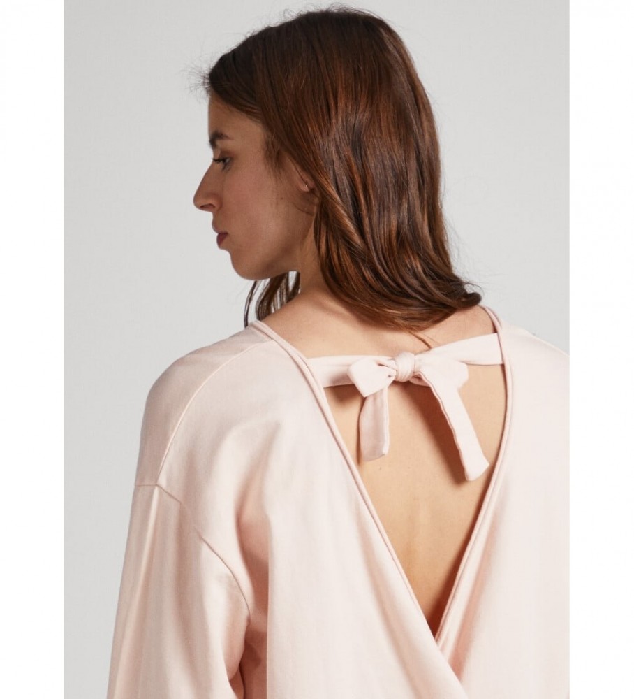 Moletom rosa Valentina da Pepe Jeans