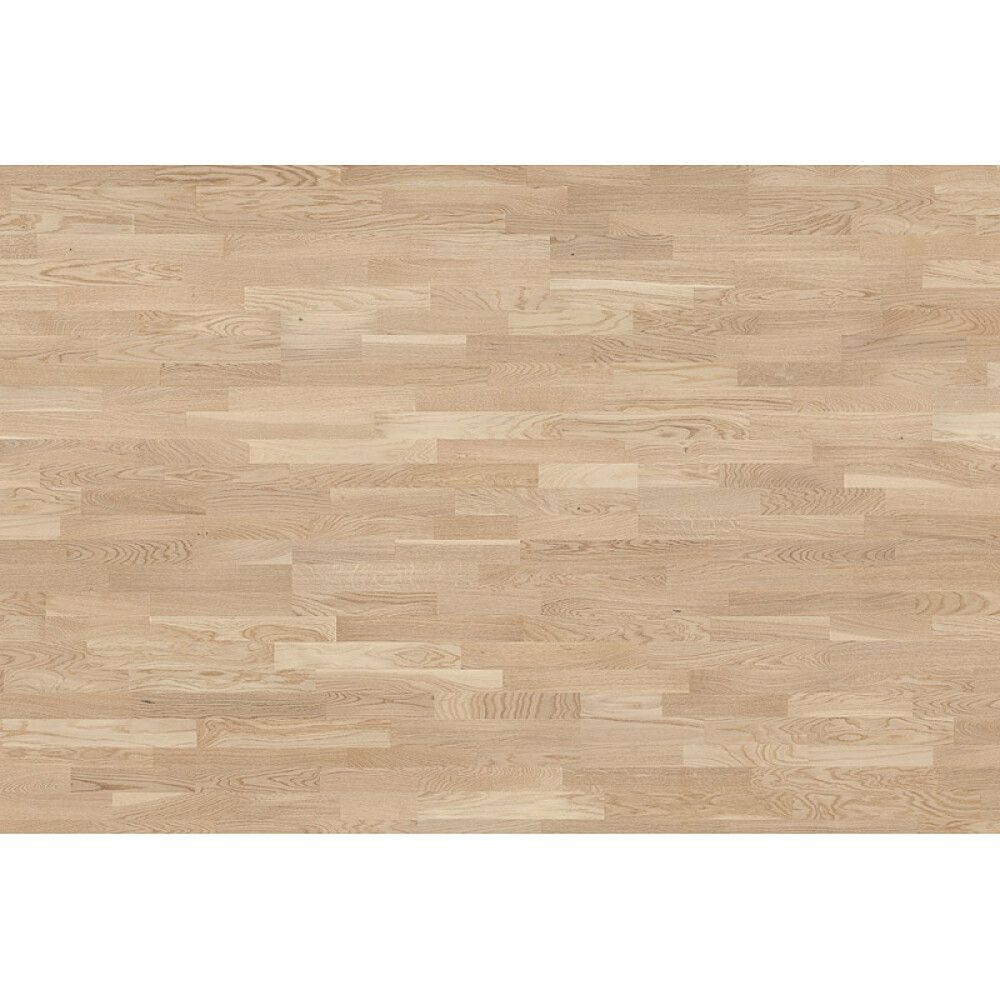 PARKETTGULV TARKETT EIK VISPÖ HVIT MATT 3-STAV 13X194X2281MM