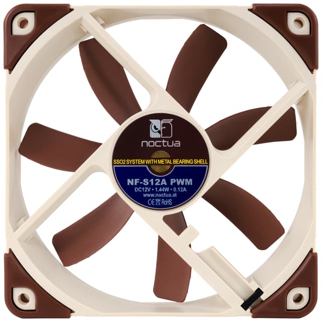 Noctua NF-S12 120mm PWM blæser