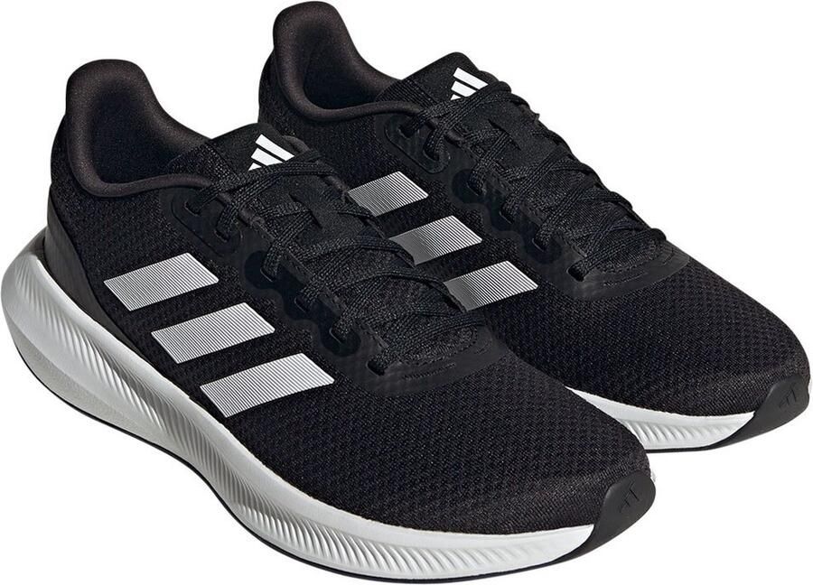 Adidas Performance Runfalcon 3.0 hardloopschoenen zwart wit