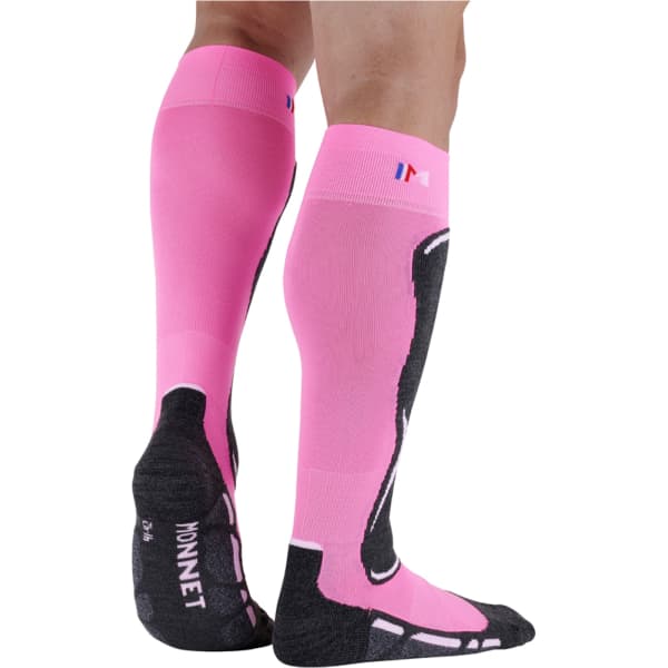 Chaussette de ski MONNET MI-BAS ACCESS2 ROSE