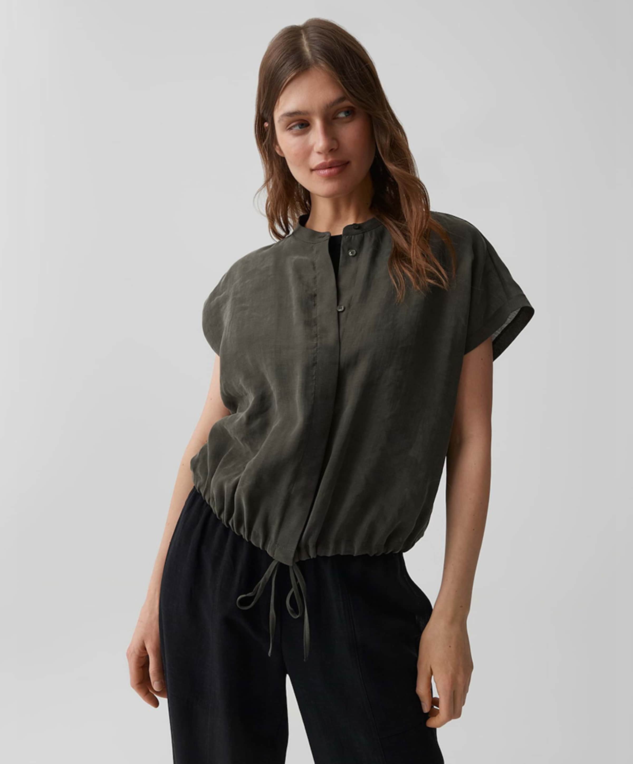 OPUS Dames blouse groen