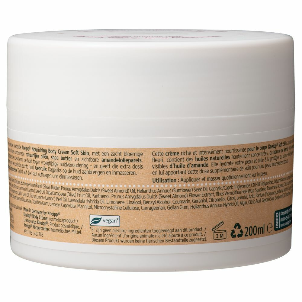 Kneipp Nourishing Body Creme Soft Skin200 ml