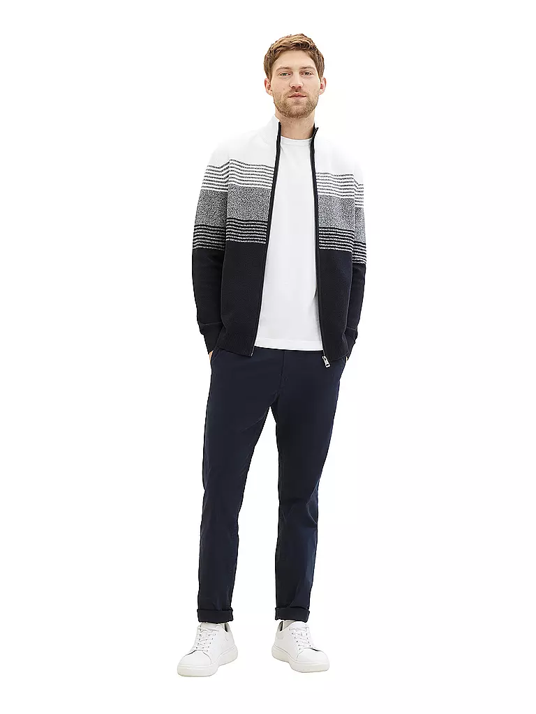 TOM TAILOR Strickjacke blau
