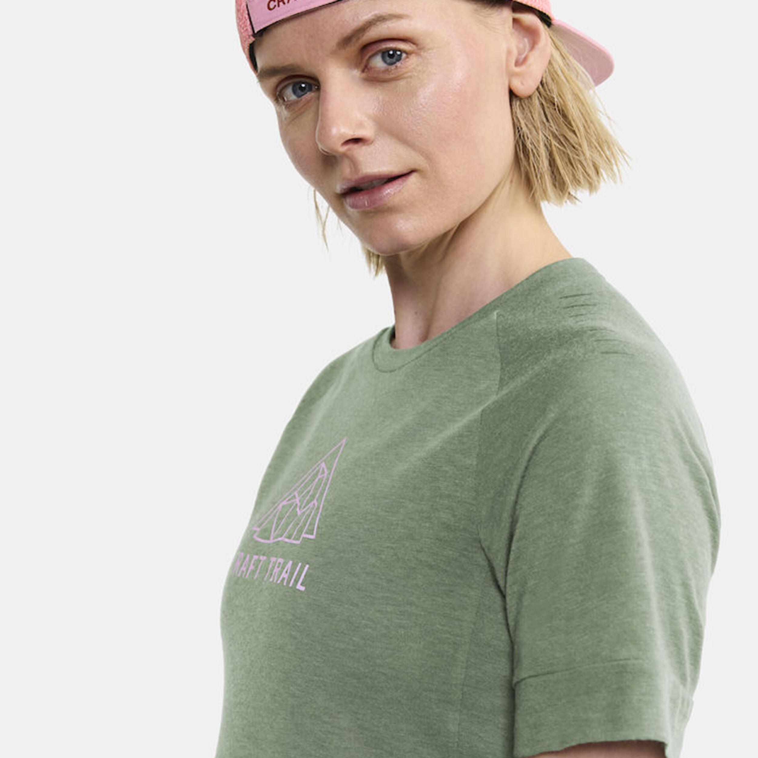 Craft Pro Trail Woolsleeve Maillot De Course Femmes - Vert