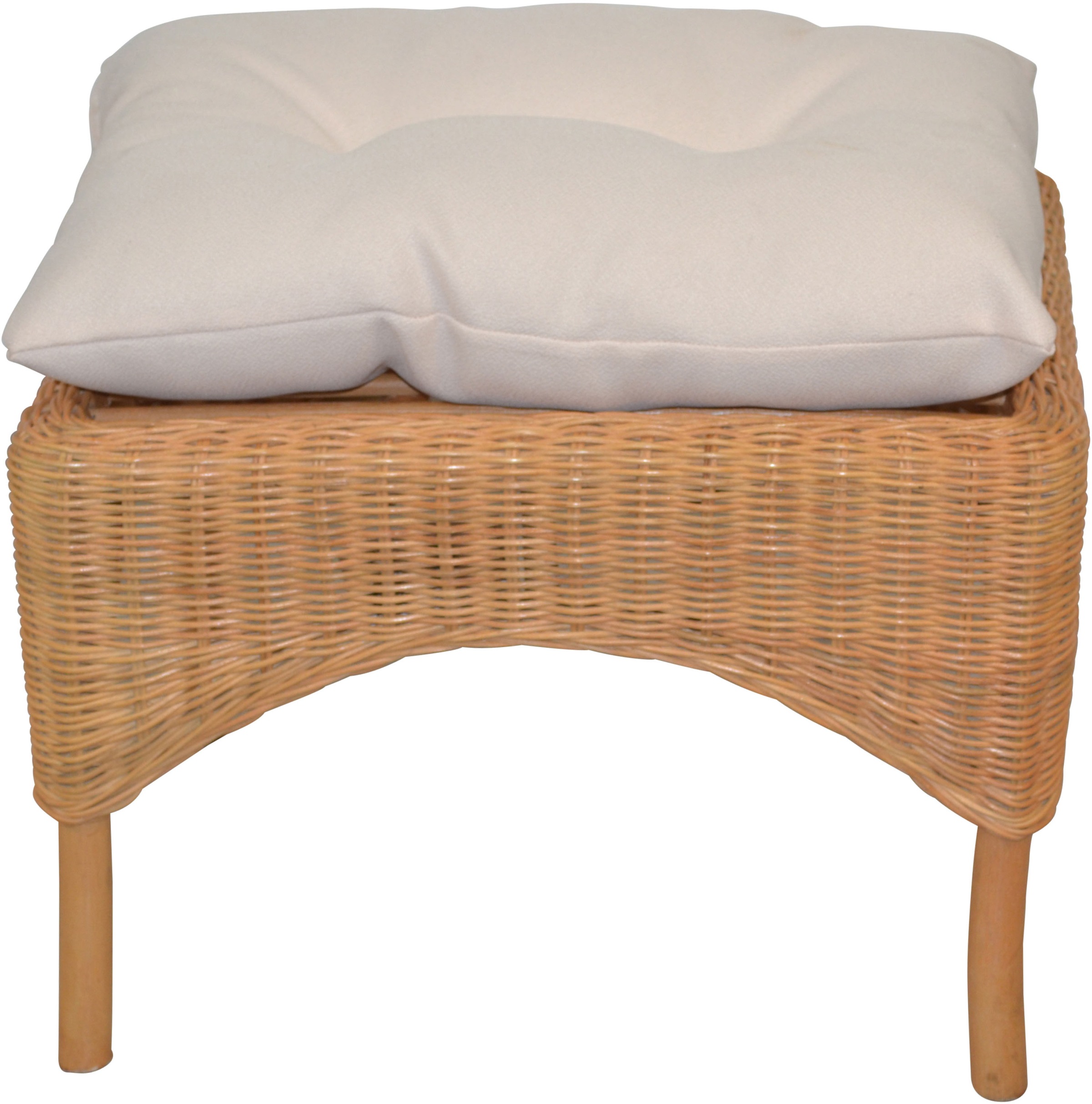 HOFMANN LIVING AND MORE Sitzhocker Inklusive Sitzkissen, 1 Stk. tlg. Hocker mit Kissen