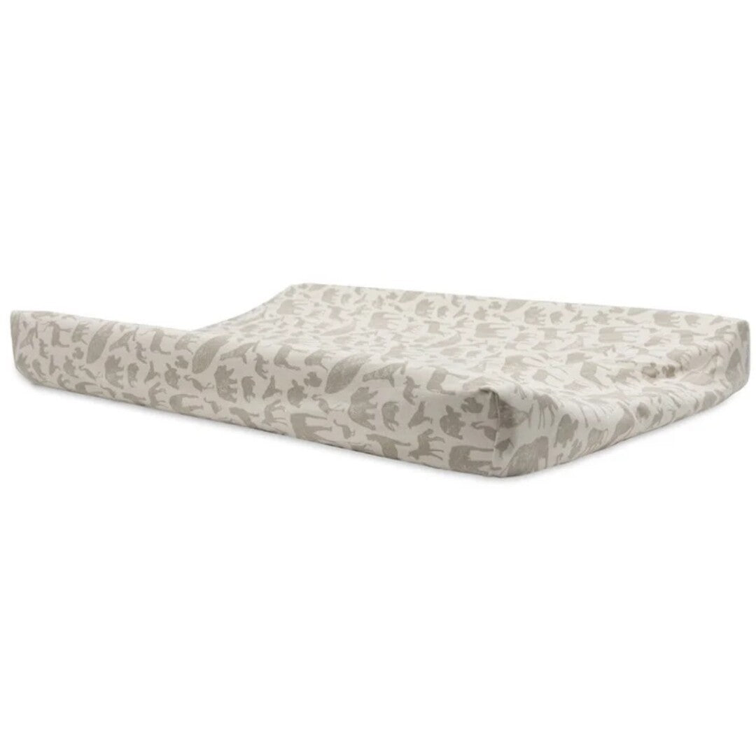 Jollein hoes verschoonkussen animals - nougat