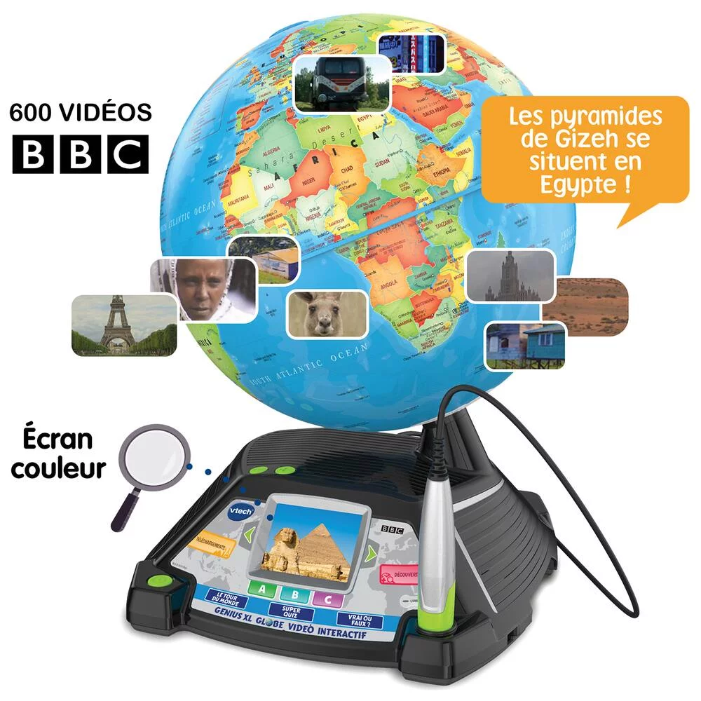 GENIUS XL - GLOBE VIDEO INTERACTIF