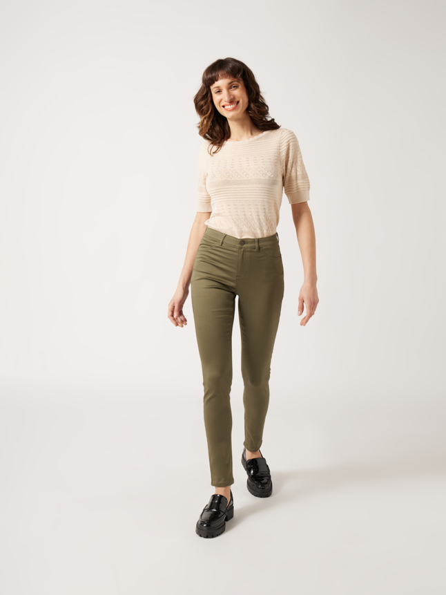Pantalon skinny taille basse