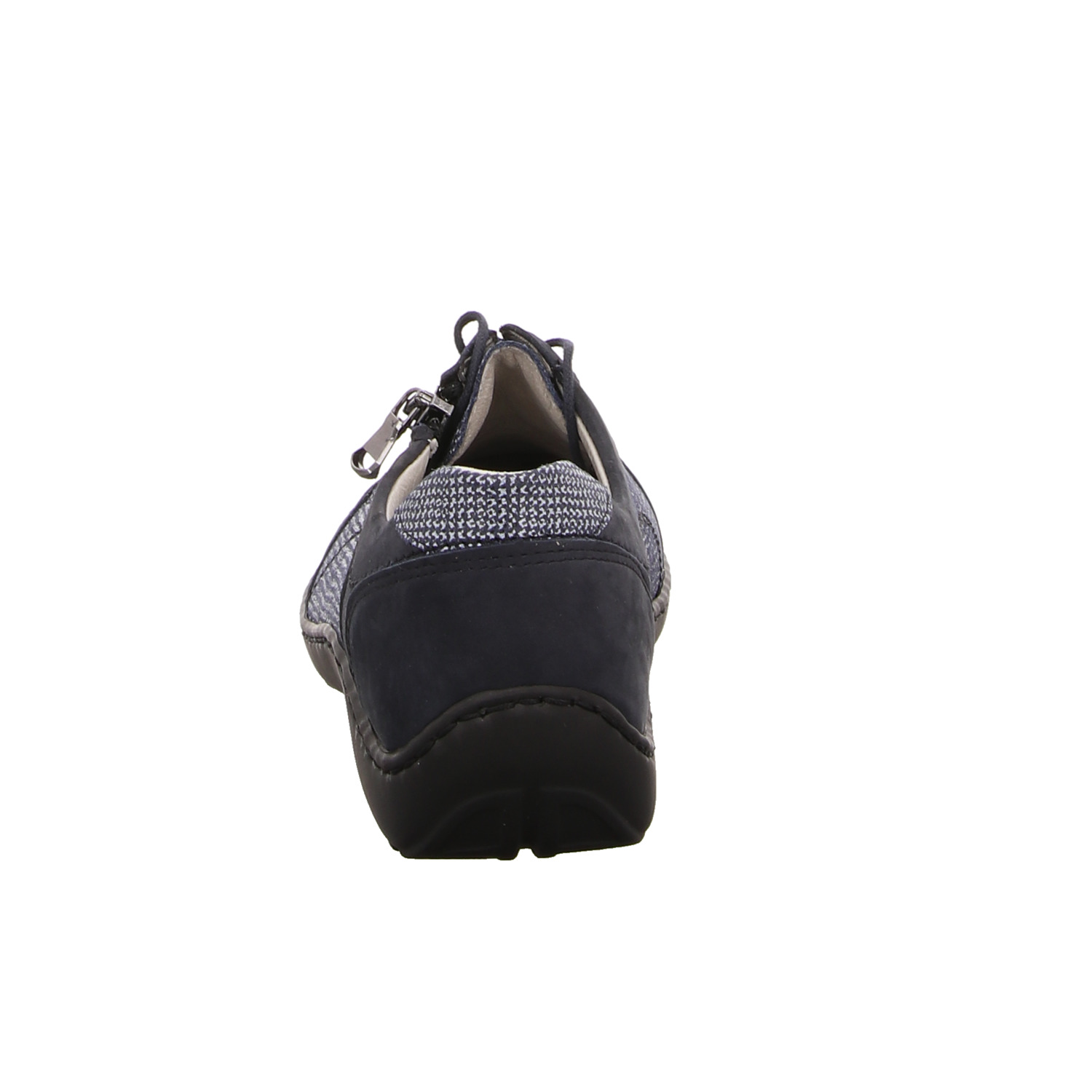 Waldläufer Schnürhalbschuh blau