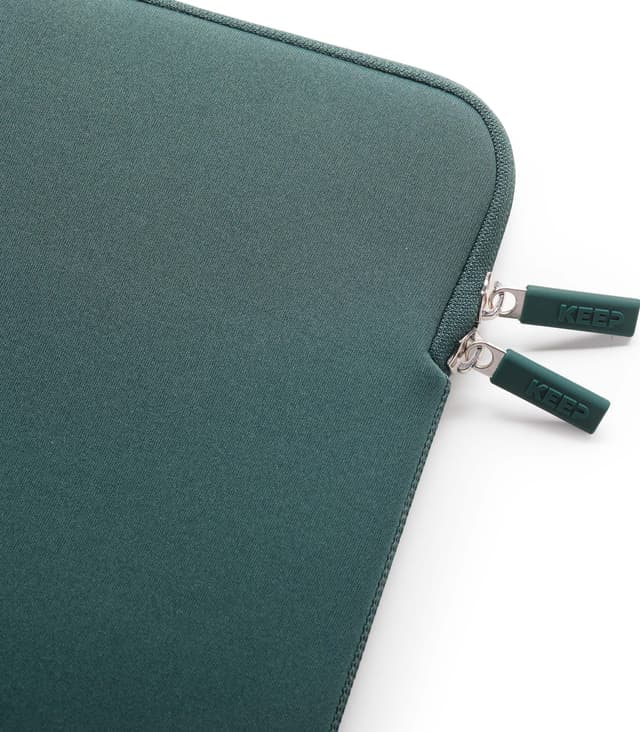 KEEP 14'' neopren sleeve til bærbar computer (Power Green)