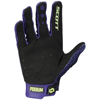 Gants cross Scott PODIUM PRO 2024 - Noir / Violet