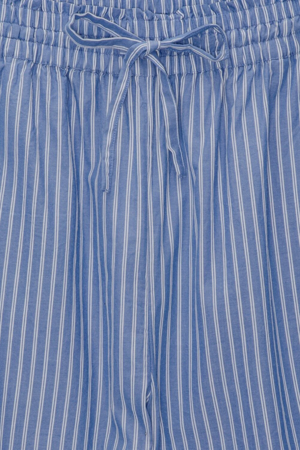 Moshi Moshi Mind  Moon stripe bukser - heaven blue / ecru