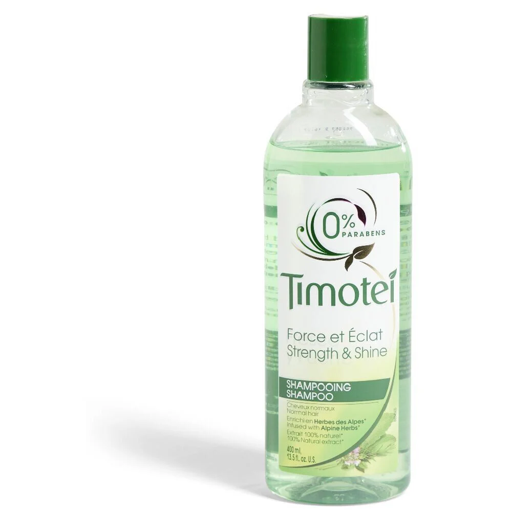 Shampooing Timotei Force & Éclat extraits de plantes des Alpes 400ml