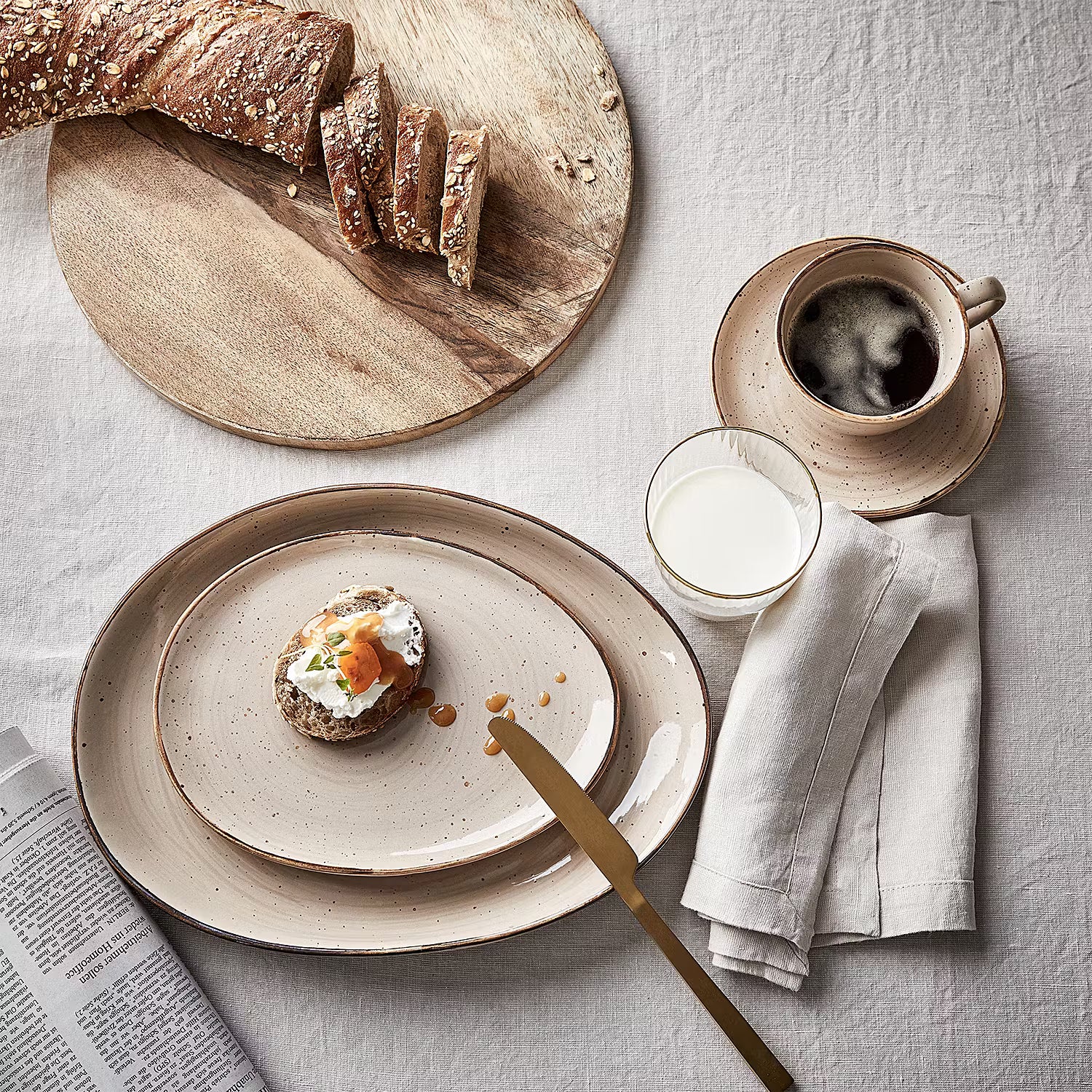 FINCA Dinnerteller 4er-Set
