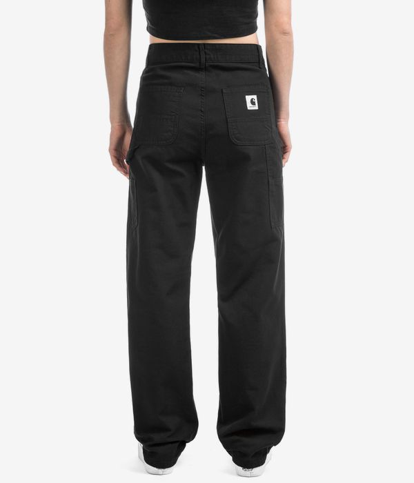 Carhartt WIP W' Pierce Pant Straight Hubbard Hose women (black rinsed)