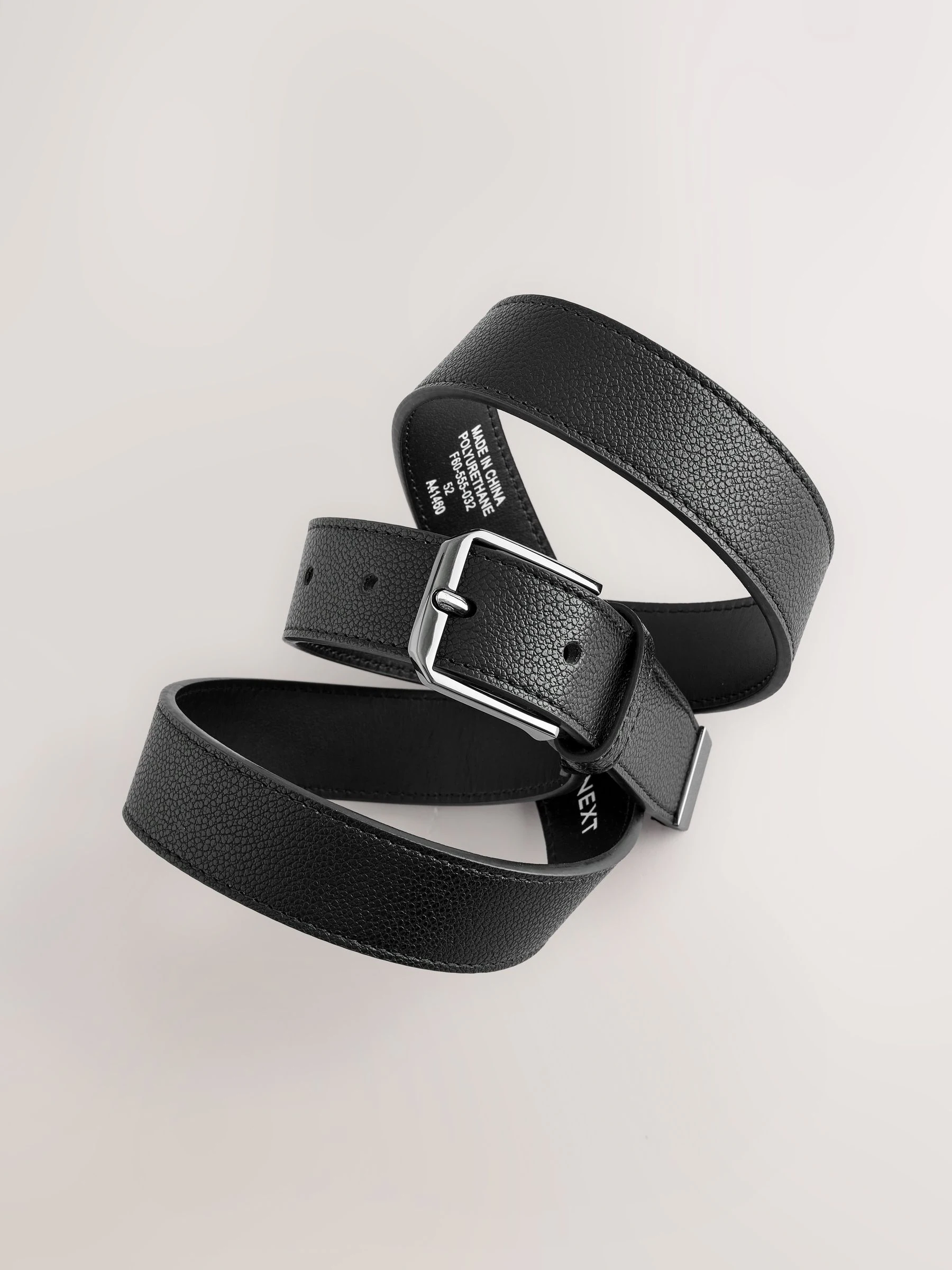 Zwart - Riem van imitatieleer