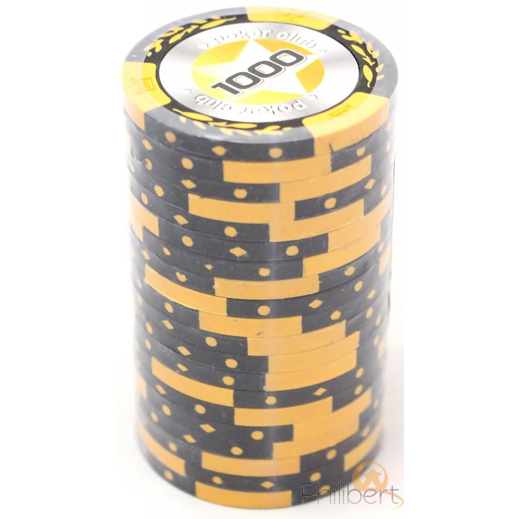 20 Jetons de poker Crown - Marqué 1 000