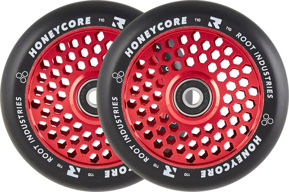 Root Honeycore Sort 110mm Hjul Til Løbehjul 2-Pak