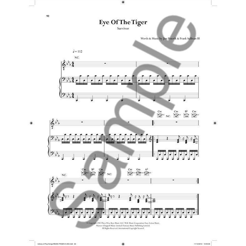 MusicSales - The Library Of Pop Songs