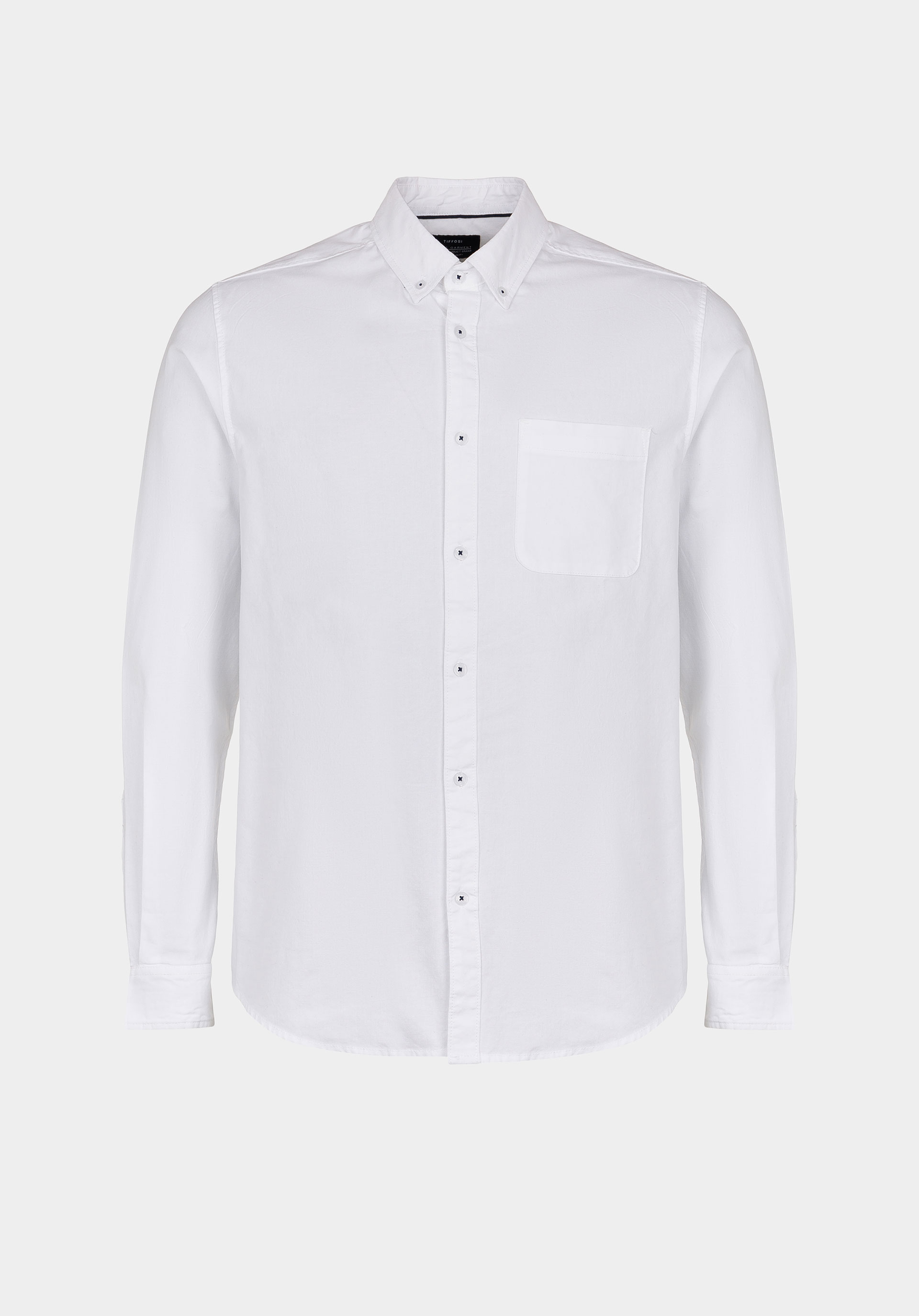Camisa Manga Comprida Regular Fit Branco