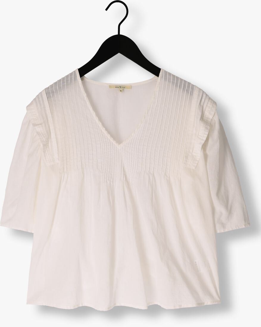 CIRCLE OF TRUST ecru circle of trust top terri blouse
