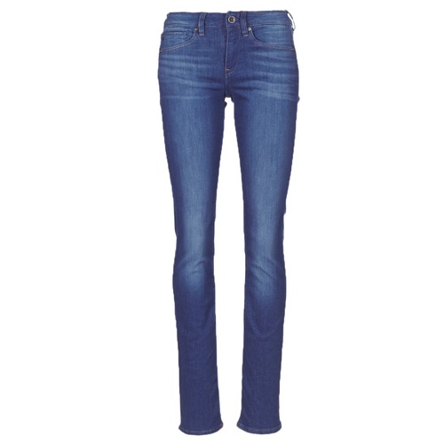 G-Star Raw - MIDGE SADDLE MID STRAIGHT - Bleu Medium Aged