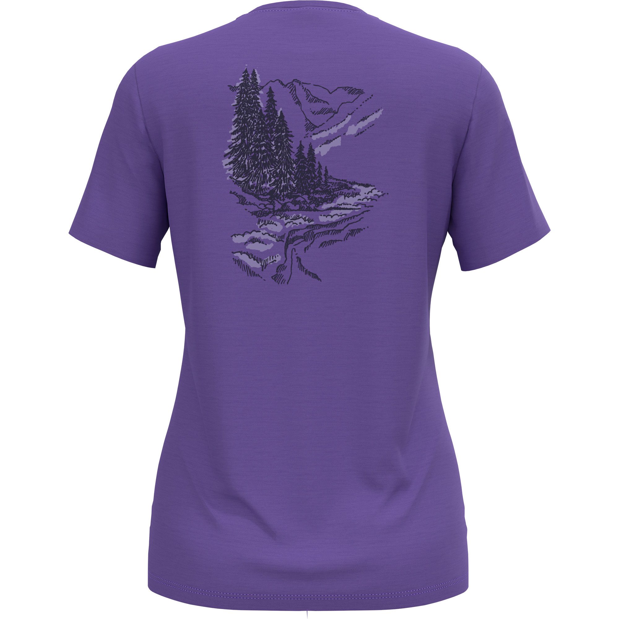 Odlo There´s More Merino 160 T-Shirt Damen afterparty