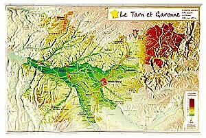 GEORELIEF - GEORELIEF D82 TARN ET GARONNE 21X31
