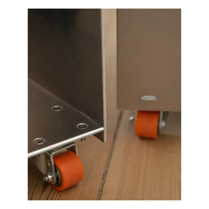 Frama Table d'appoint Rivet box en aluminium