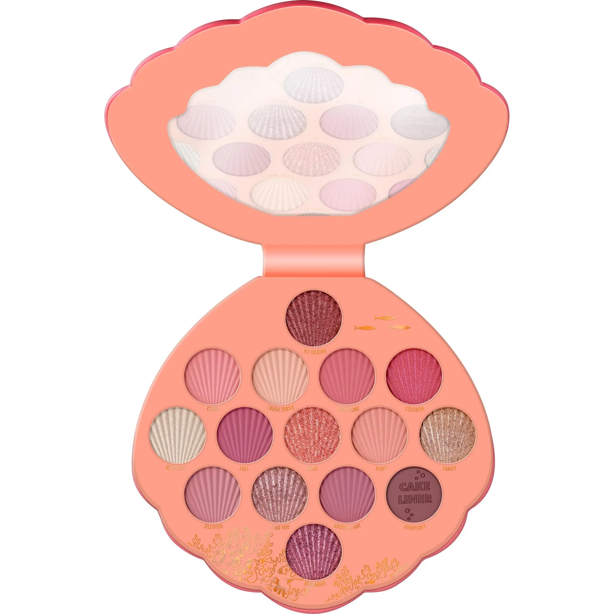 x Disney Pixar Finding Dory Eyeshadow Palette 020 Great Barrier Reef