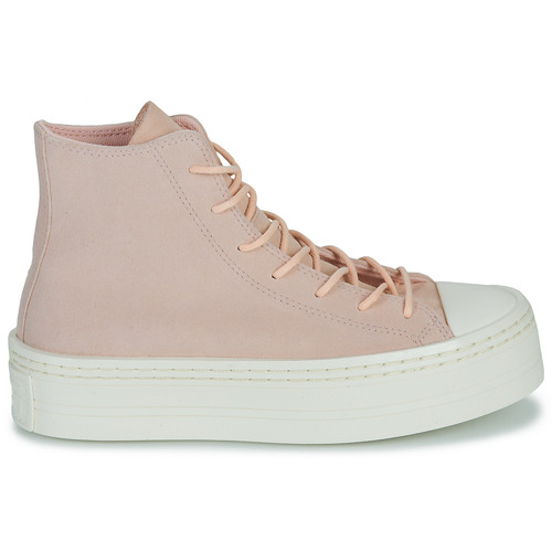 Converse - CHUCK TAYLOR ALL STAR MODERN LIFT PLATFORM MONO SUEDE - Rose