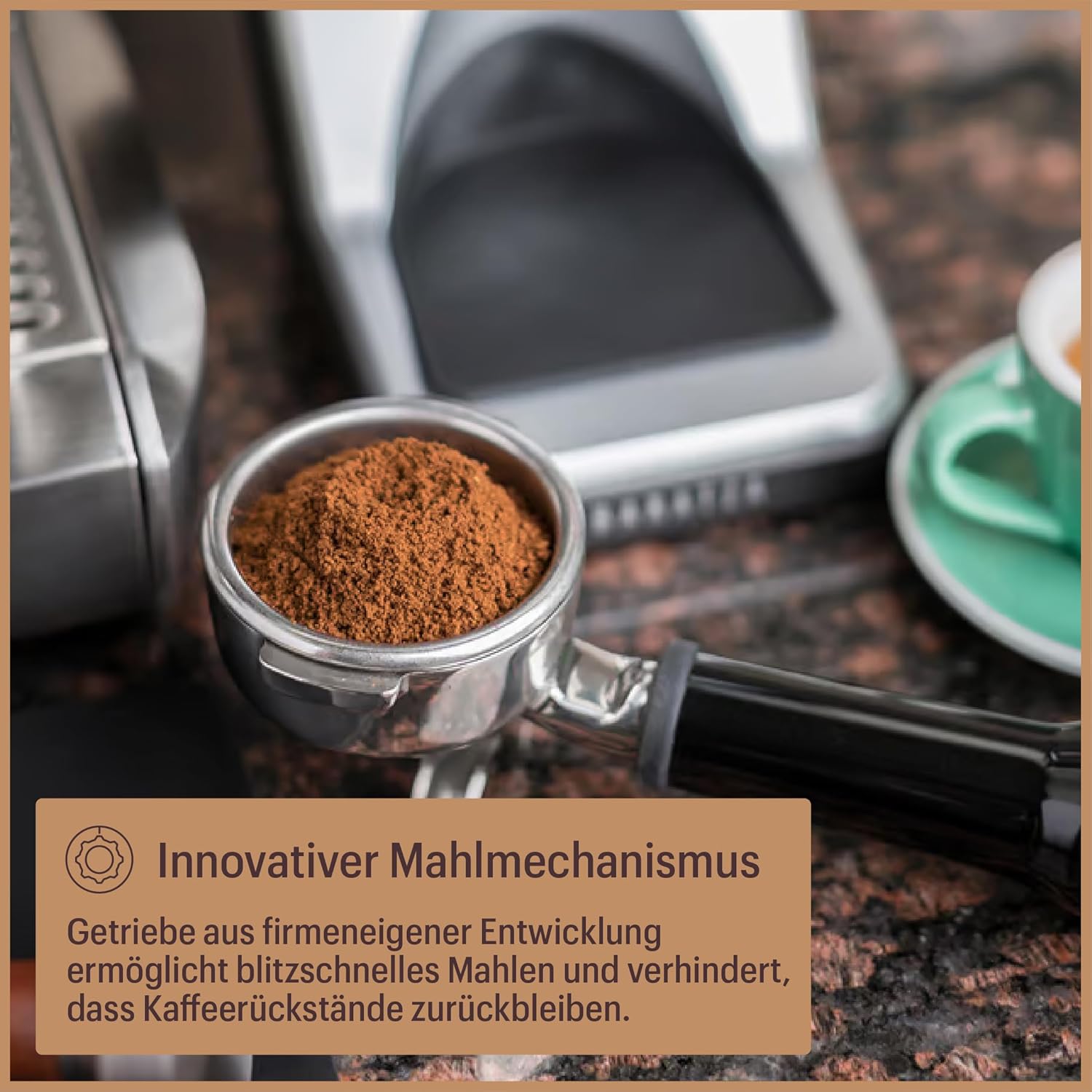 Baratza - Sette 270 230V Kaffeemühle - Elektrische Kaffeemühle mit Mahlwerk und Timer - Für Siebträger - Individuelle Einstellungen, Einfach zu Reinigen - Schwarz