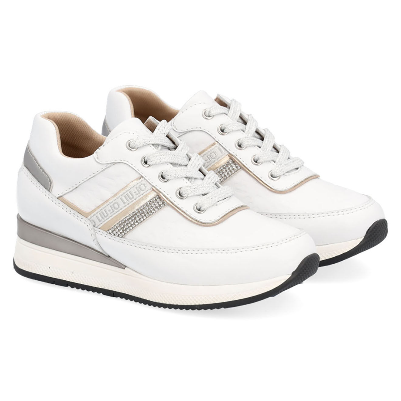 Liu-Jo Sneakers Connie blanc/argenté