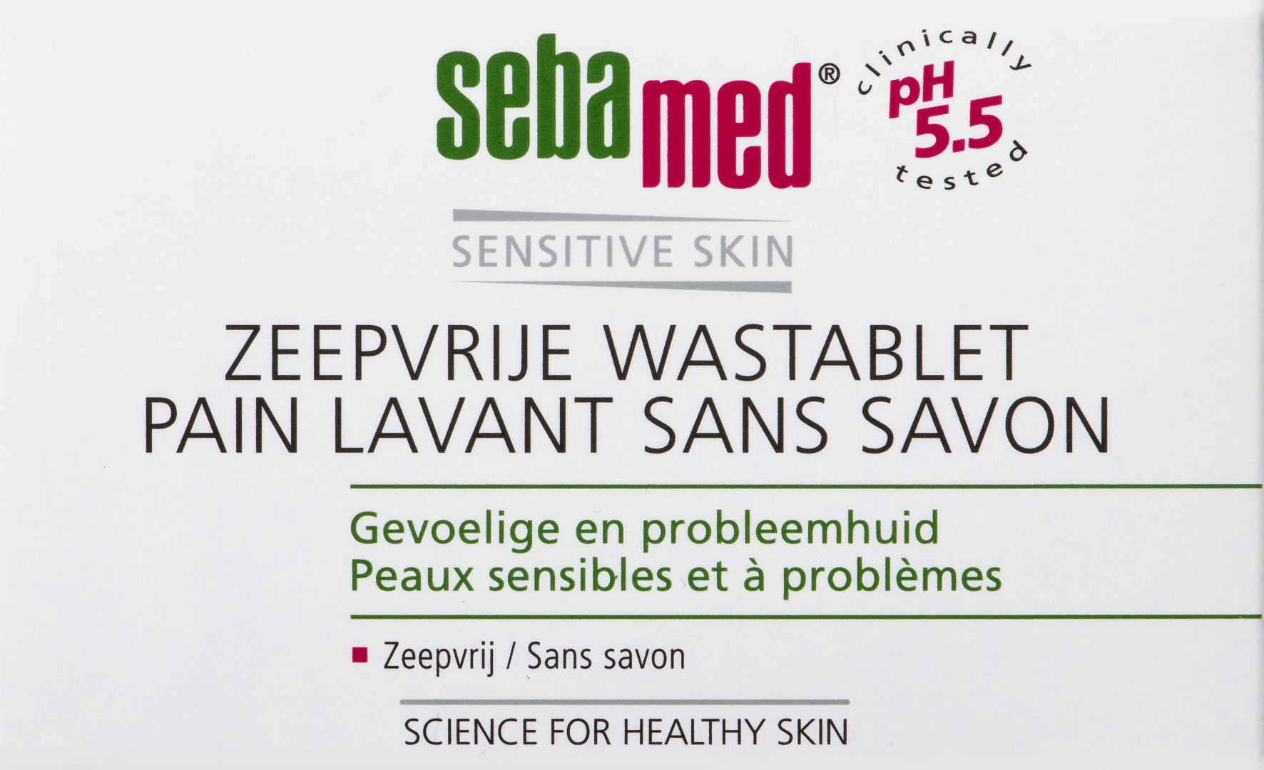 Sebamed Wastablet zeepvrij (150 gr)