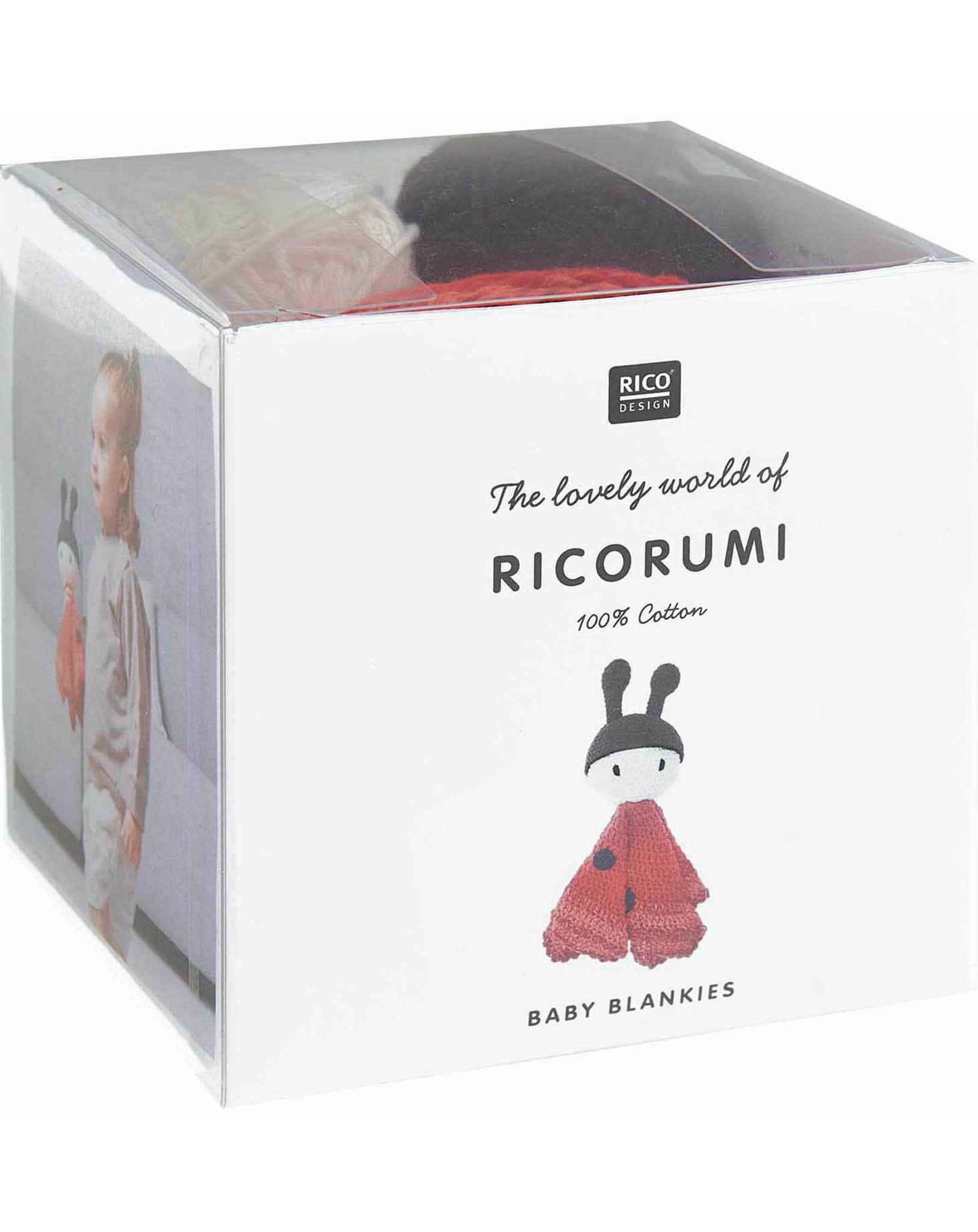 Ricorumi Häkel-Set BABY BLANKIES - MARIENKÄFER