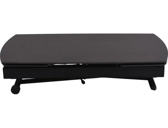 CONCEPT1 - Table basse Ibiza extensible marron 120/180 x 70 x h34/80