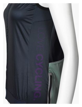 Veste Coupe Vent XLC JE-W07 Bleu Foncé Vert Menthe Lilas