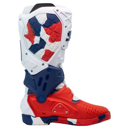 Bottes cross Sidi CROSSAIR X 2025 - Bleu / Rouge
