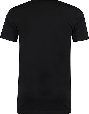 Garage 2-Pack Basic T-shirt Bio V-Neck Zwart 0222-931 kopen