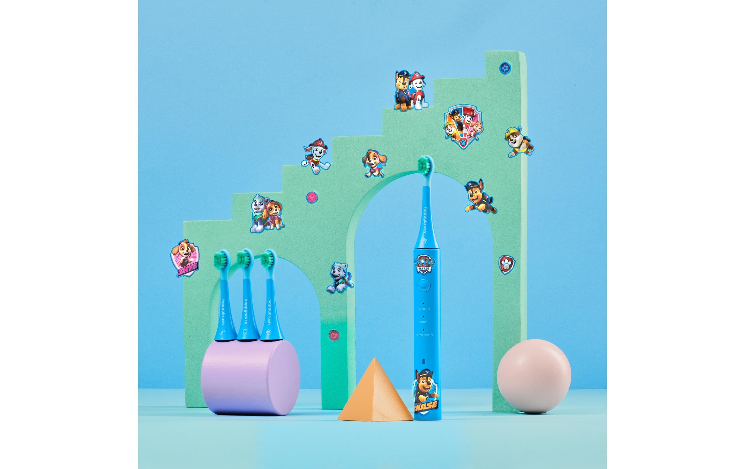 happybrush Schallzahnbürste »Eco Vibe Kids Paw Patrol«