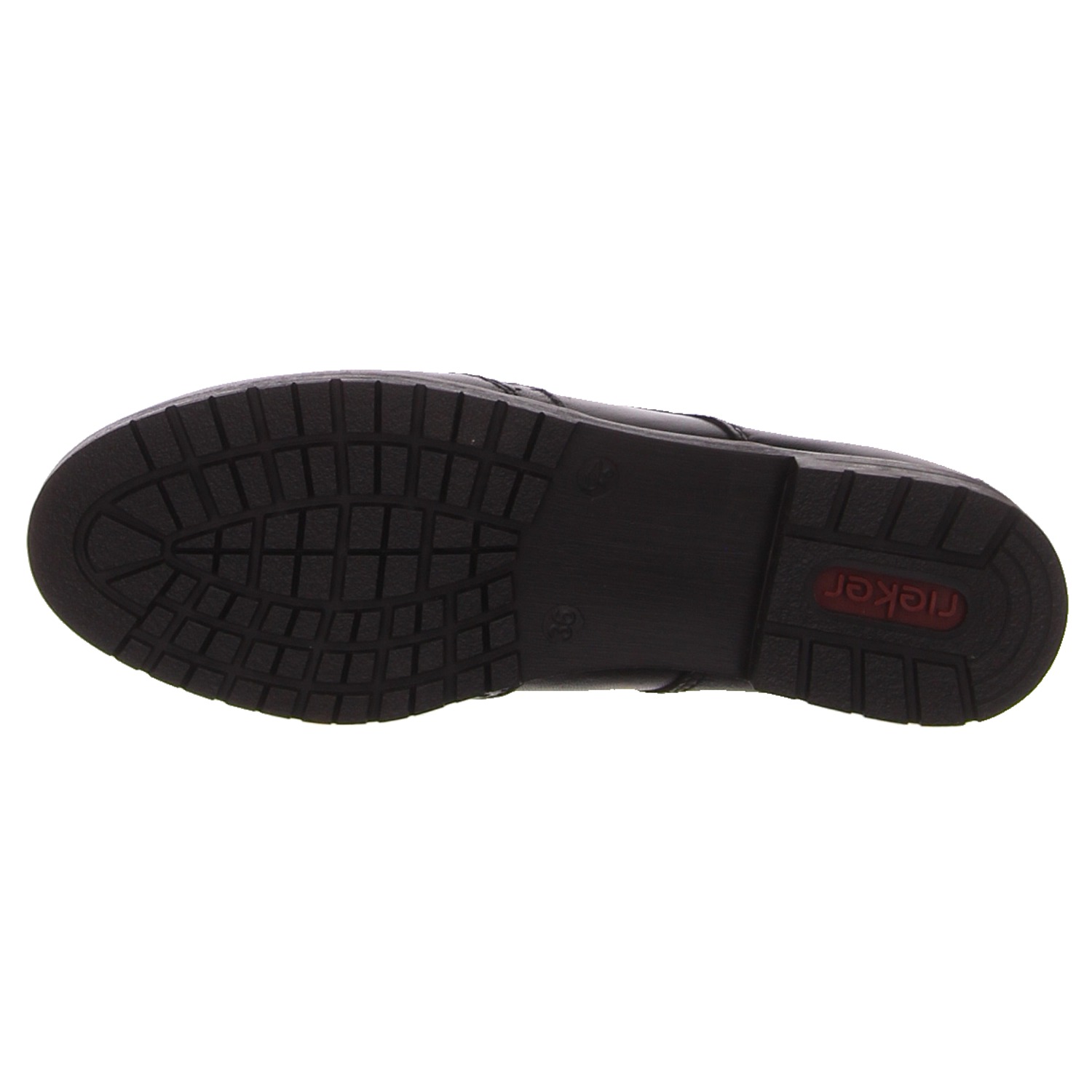 Rieker Schnürschuhe schwarz schwarz