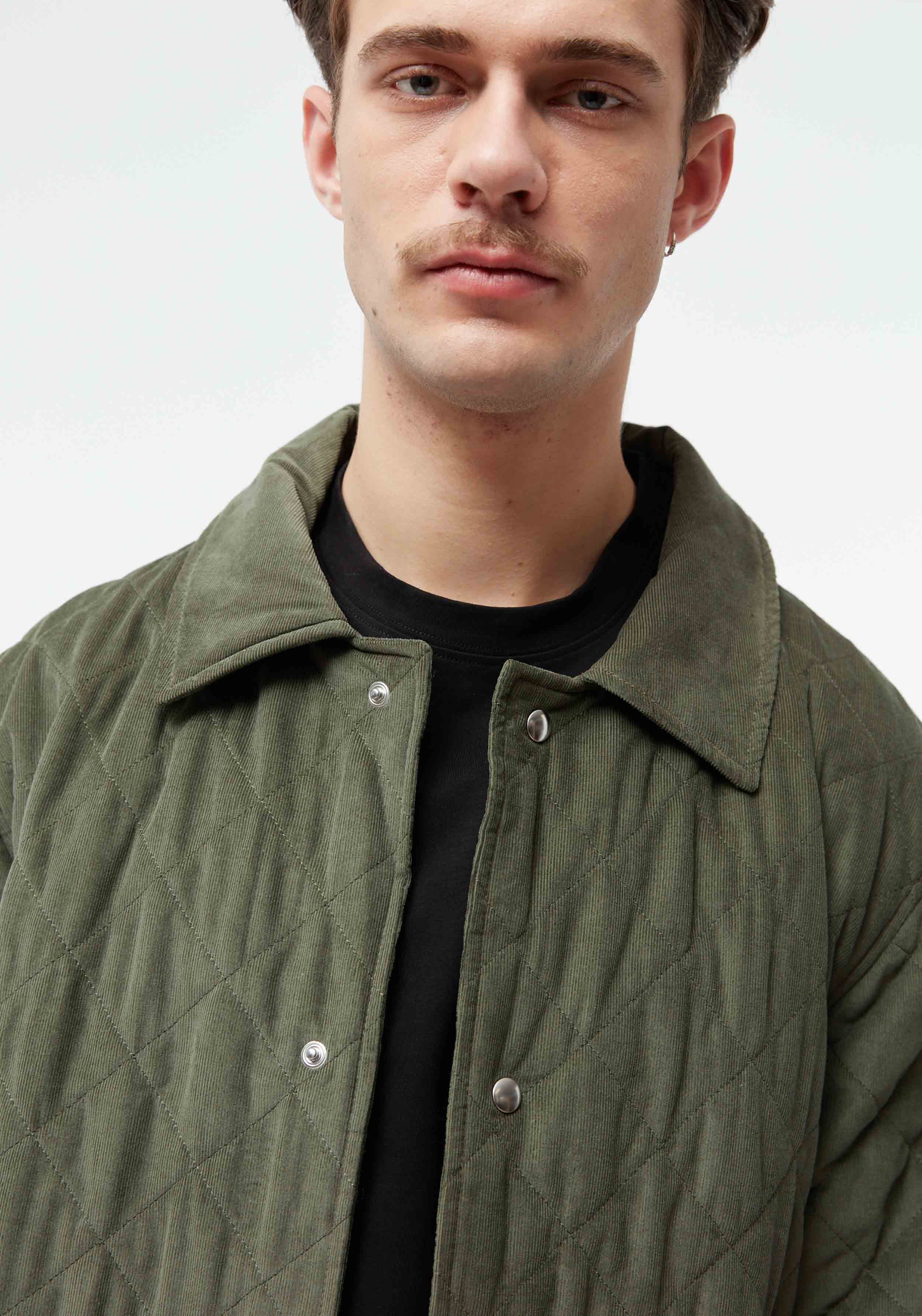 Givn Berlin Cord-Jacke GBTerence Dark Khaki