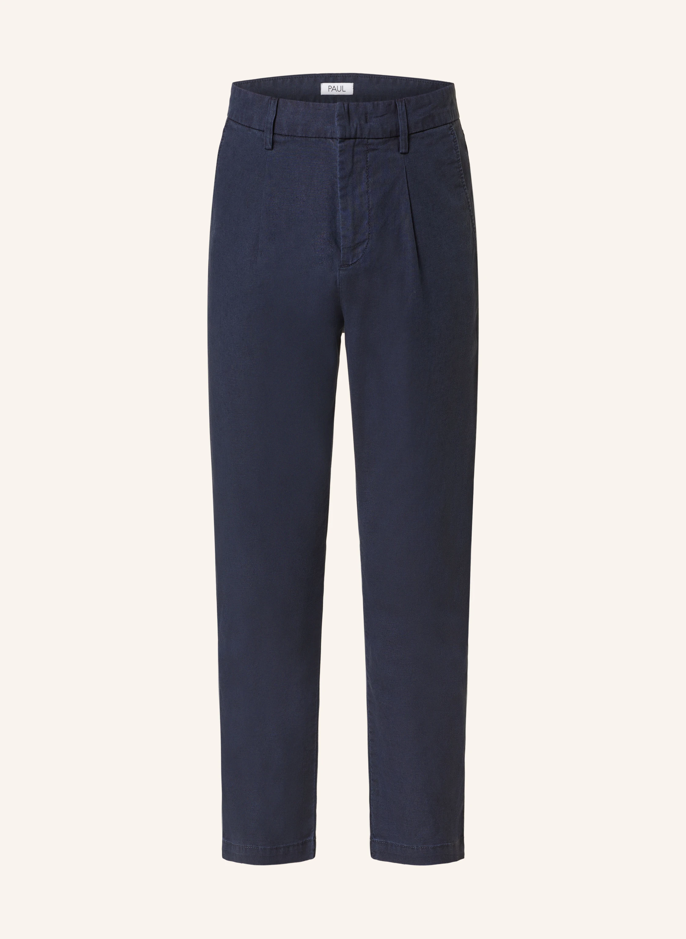 PAUL Chino Tapered Fit mit Leinen