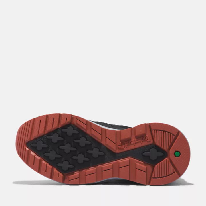 Bota Euro Trekker para jovens na cor preta