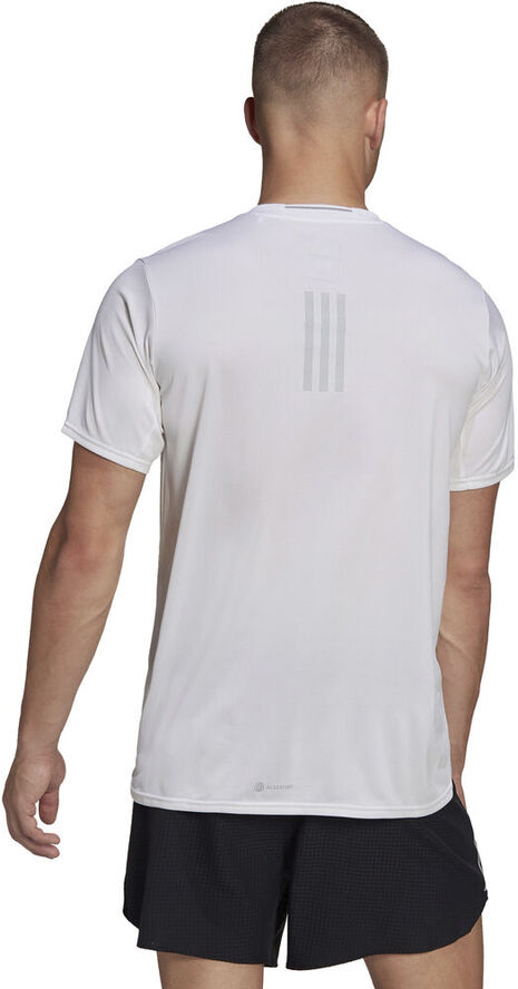 adidas Designed 4 Running løbe T-shirt Hvid
