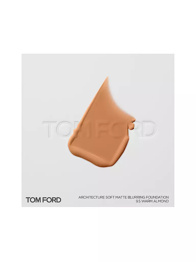 TOM FORD BEAUTY Architecture Soft Matte Foundation  (9.5 Warm Almond) braun